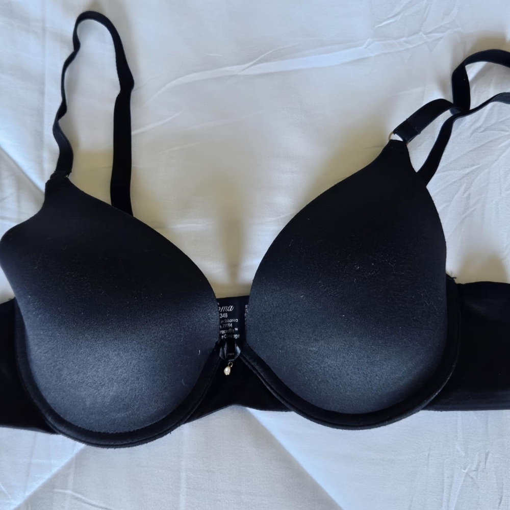 Soma Black Bra With Molded Cups (Underwire)